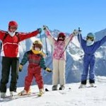 ski en famille