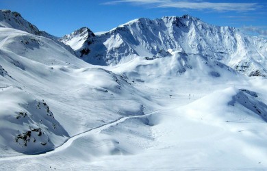 La station Les Arcs