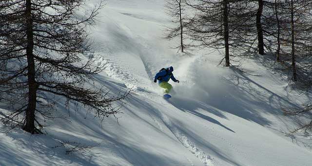 Hors piste à Puy Saint Vincent via Flickr : Gergely Csatari