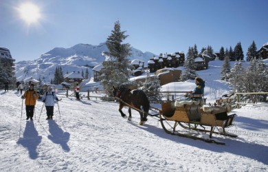 Avoriaz station proche des pistes