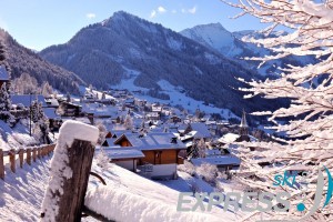 Chatel skier Alpes du Nord