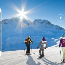 Paradiski Yuge, l'application ski ultra connecte
